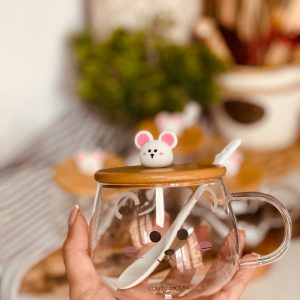 خرید ماگ درب دار پیرکس