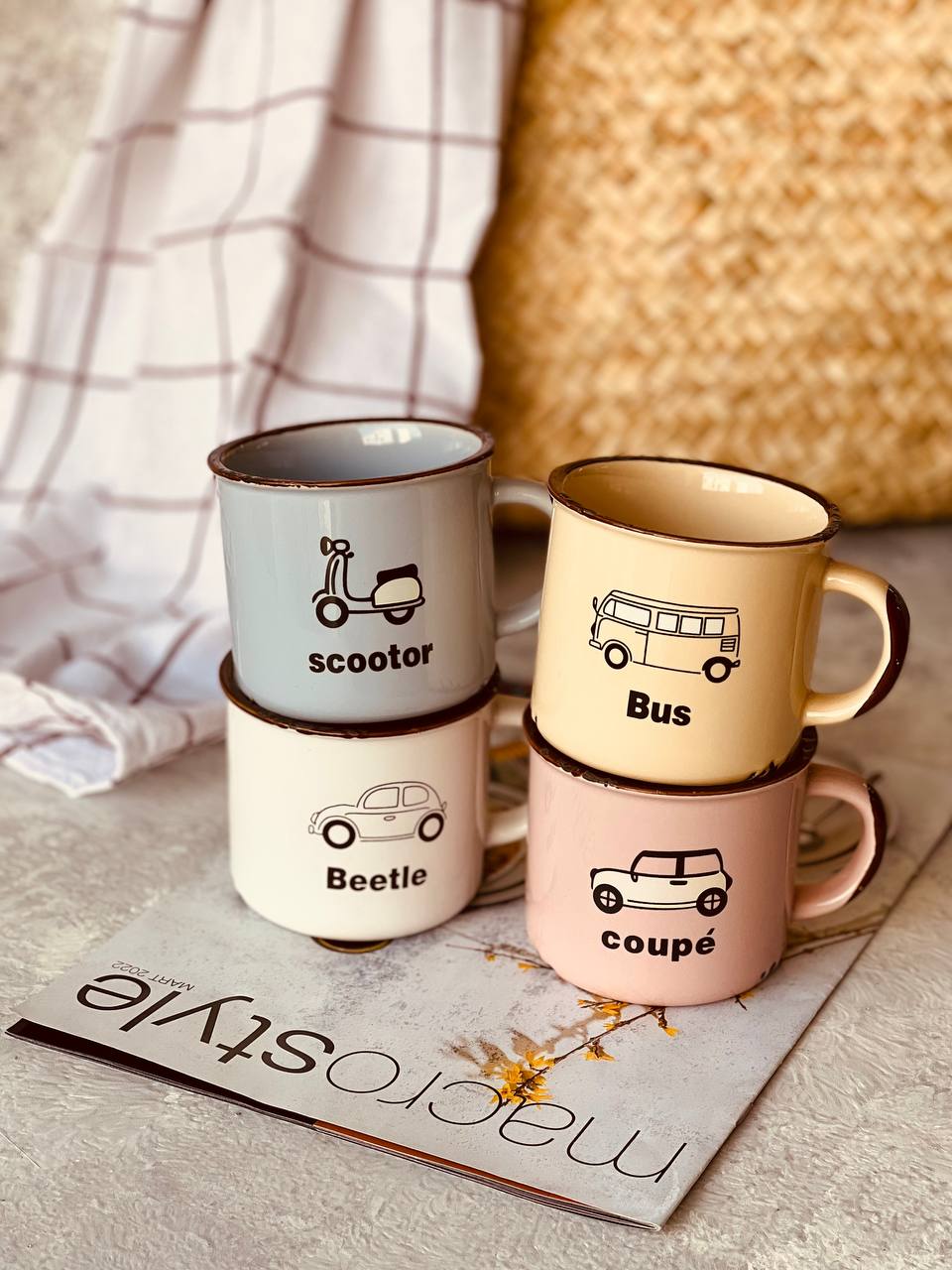 خرید ماگ طرح لعاب