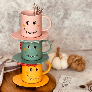 خرید ماگ و نعلبکی فانتزی