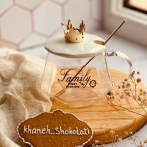 خرید ماگ پیرکس درب دار
