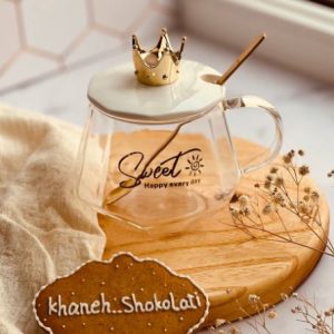 خرید ماگ پیرکس درب دار